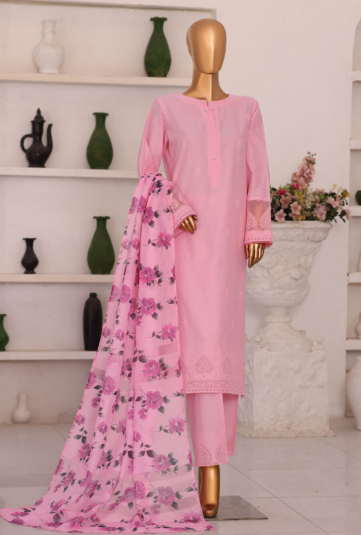 Floral Vibes by HZ Textiles Unstitched Embroidered Lawn 3 Piece Suit FVE - 02 Festive Collection