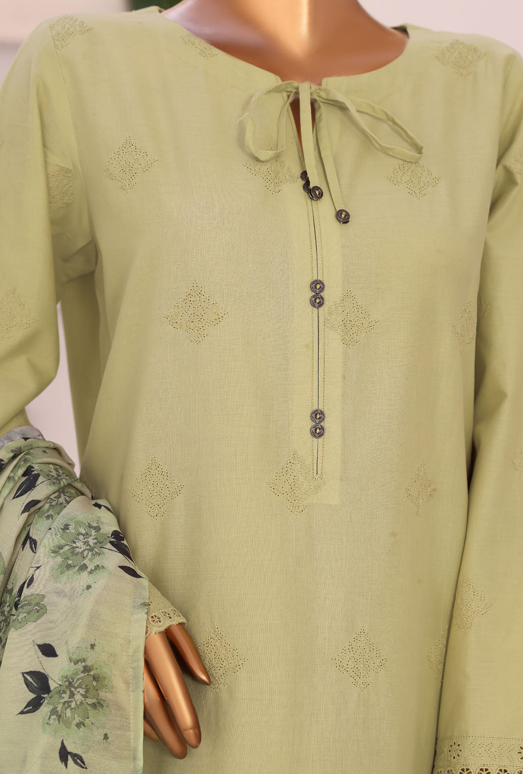 Floral Vibes by HZ Textiles Unstitched Embroidered Lawn 3 Piece Suit FVE - 06 Festive Collection