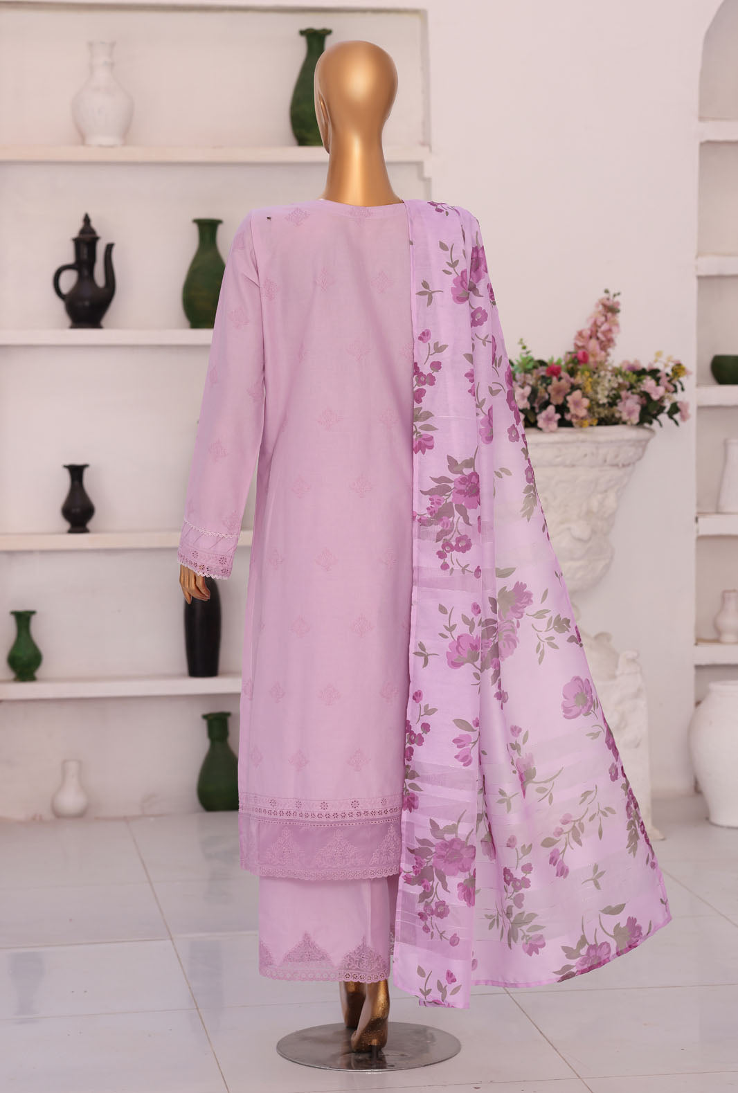 Floral Vibes by HZ Textiles Unstitched Embroidered Lawn 3 Piece Suit FVE - 07 Festive Collection