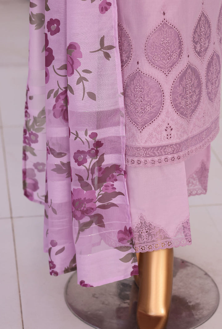Floral Vibes by HZ Textiles Unstitched Embroidered Lawn 3 Piece Suit FVE - 07 Festive Collection