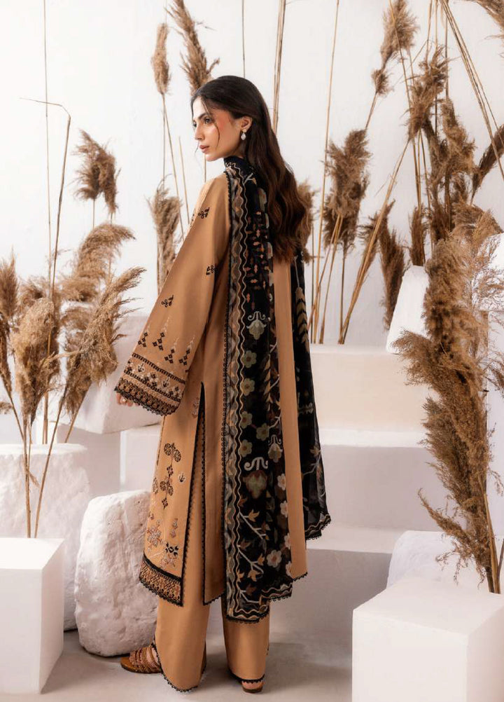 Intermiz Zync by Florent Unstitched Embroidered Viscose 3 Piece Suit FL26UIZ FZ-7B - Casual Collection