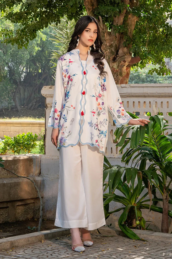 Dhaga Women Pret Printed 2 Piece Soft Crepe Fiorella SS25DSP328 - Summer Collection