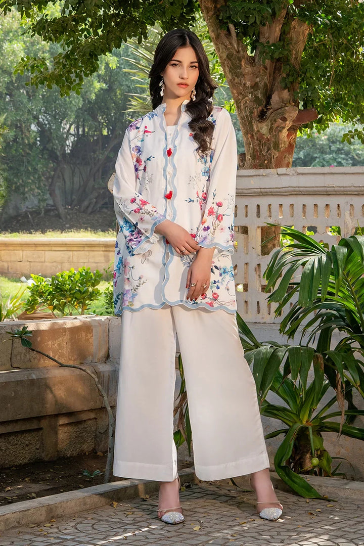 Dhaga Women Pret Printed 2 Piece Soft Crepe Fiorella SS25DSP328 - Summer Collection