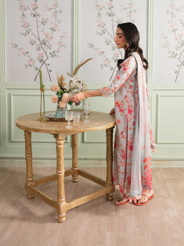 The Meetup by Yards Unstitched Embroidered Lawn 3 Piece Suit First Glance Casual Collection