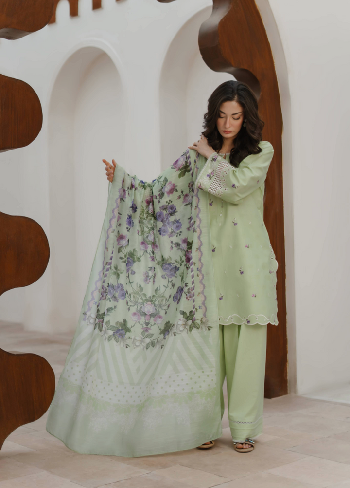 Manara by Maria RTW Embroidered Lawn 3 Piece Suit MN26RF Gardenia M-05 - Festive Collection