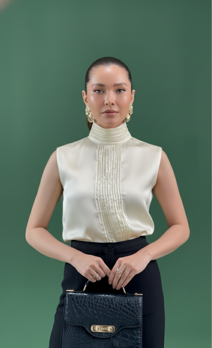 Syah Women RTW Solids Silk 1 Piece Sofia - Festive Collection
