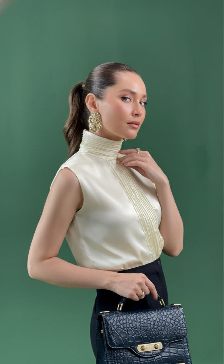 Syah Women RTW Solids Silk 1 Piece Sofia - Festive Collection