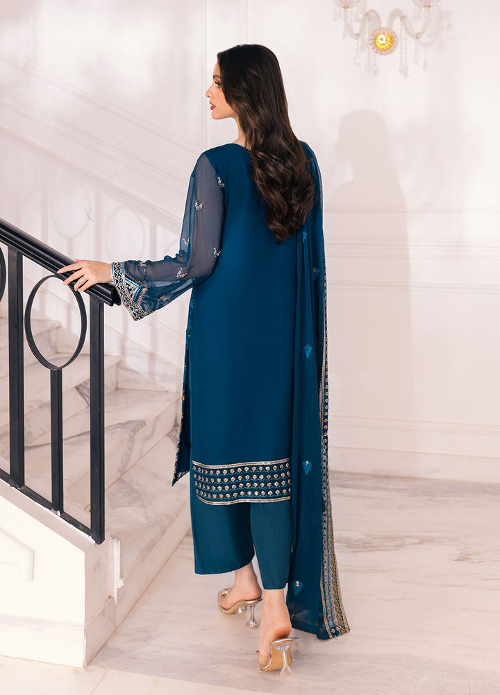 Sahane Ready To Wear Chiffon 3 Piece Suit SAH-1003 Genevieve - Formals Collection