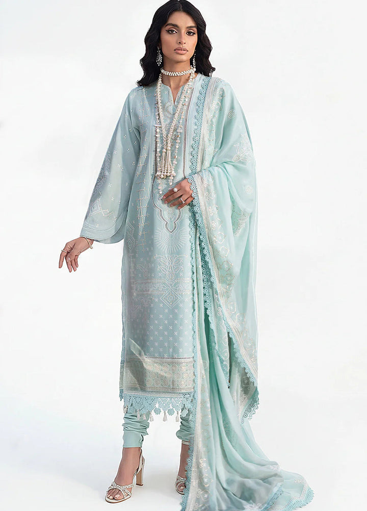 Gul Ahmed Unstitched Luxury Embroidered Lawn 3 Piece Suit GA26UGL KD-62001 - Festive Collection