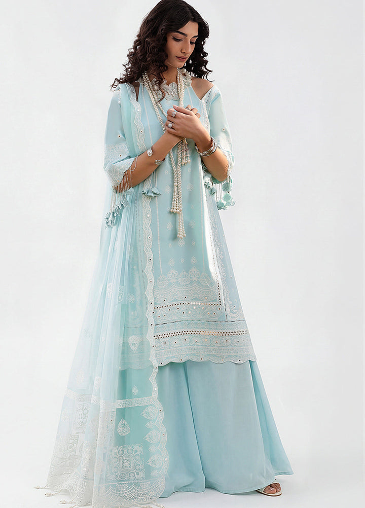 Gul Ahmed Unstitched Luxury Embroidered Lawn 3 Piece Suit GA26UGL PM-62024 - Festive Collection