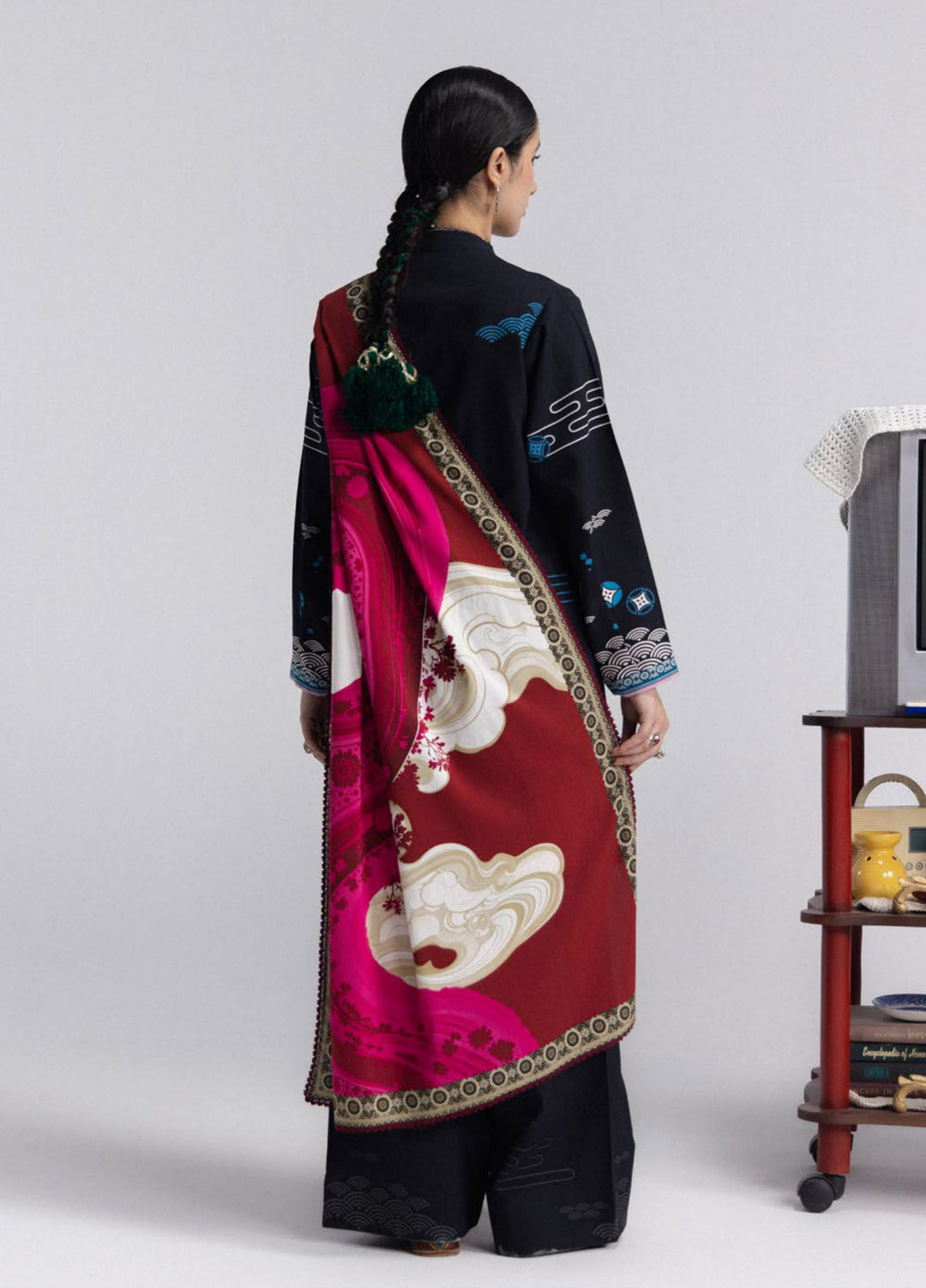 Coco by Zara Shahjahan Unstitched Printed Linen 3 Piece Suit CZ26UPL Hana 2A - Casual Collection