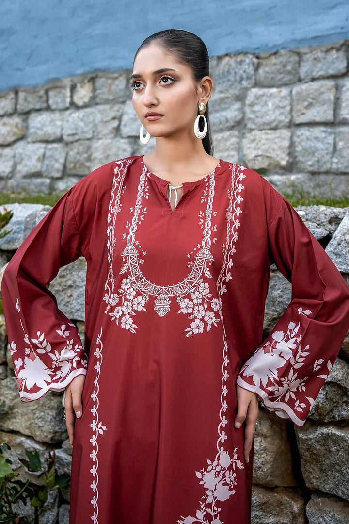 Dhaga Women Pret Printed 1 Piece Soft Crepe MYRA SS25DSP294 - Summer Collection