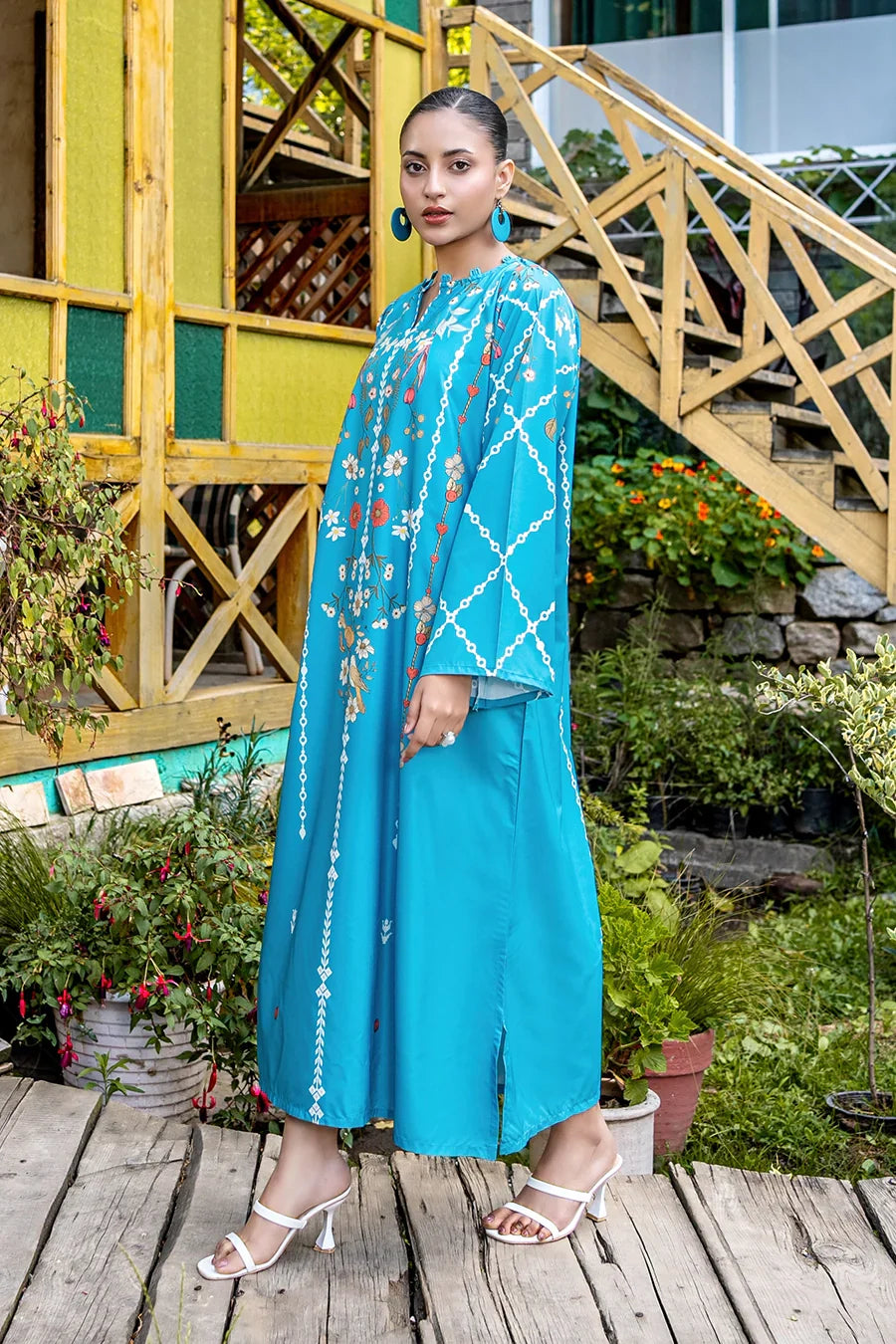 Dhaga Women Pret Printed 1 Piece Soft Crepe CAPRINA SS25DSP297 - Summer Collection