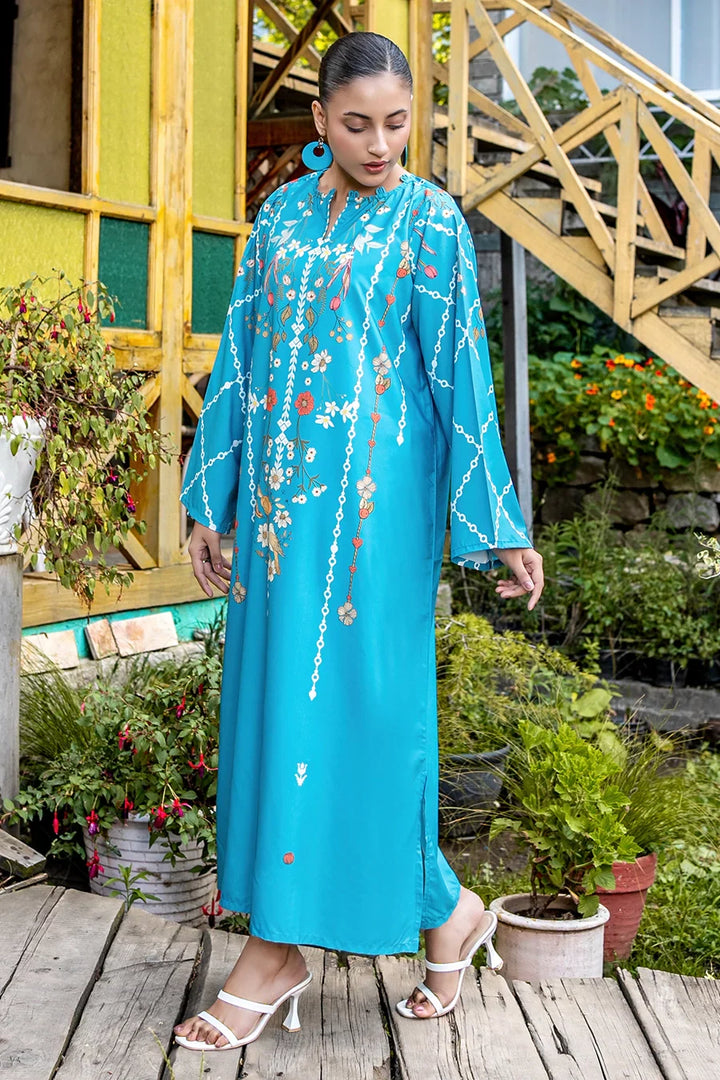 Dhaga Women Pret Printed 1 Piece Soft Crepe CAPRINA SS25DSP297 - Summer Collection