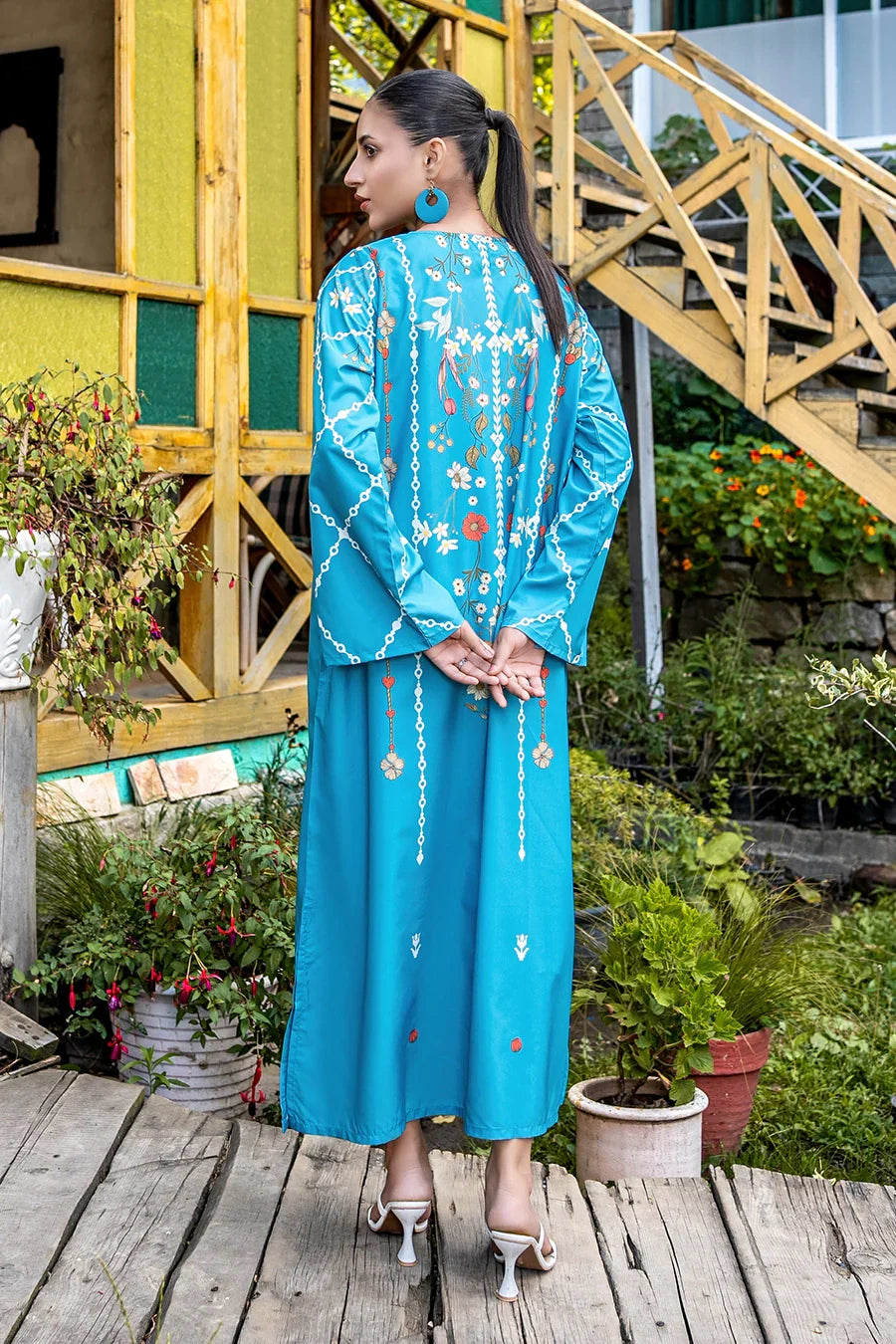 Dhaga Women Pret Printed 1 Piece Soft Crepe CAPRINA SS25DSP297 - Summer Collection