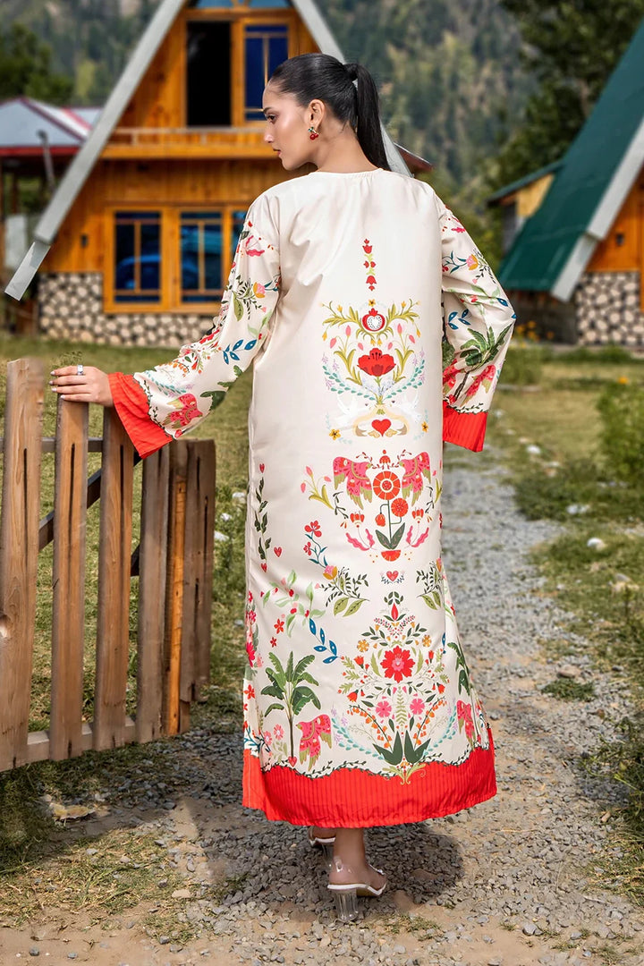 Dhaga Women Pret Printed 1 Piece Soft Crepe MIRABEL SS25DSP299 - Summer Collection