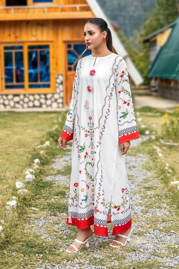 Dhaga Women Pret Printed 1 Piece Soft Crepe LENNOX SS25DSP298 - Summer Collection