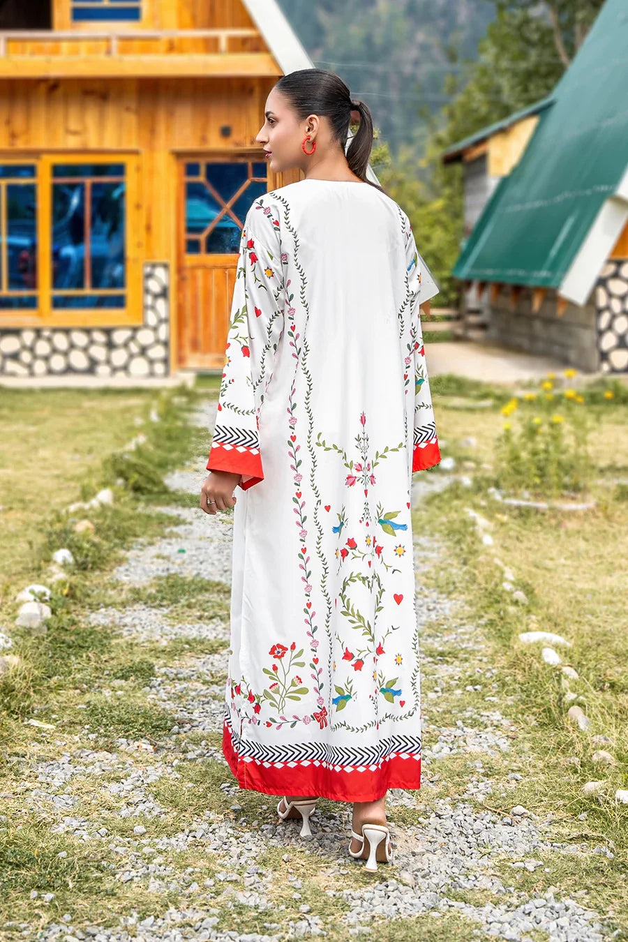 Dhaga Women Pret Printed 1 Piece Soft Crepe LENNOX SS25DSP298 - Summer Collection