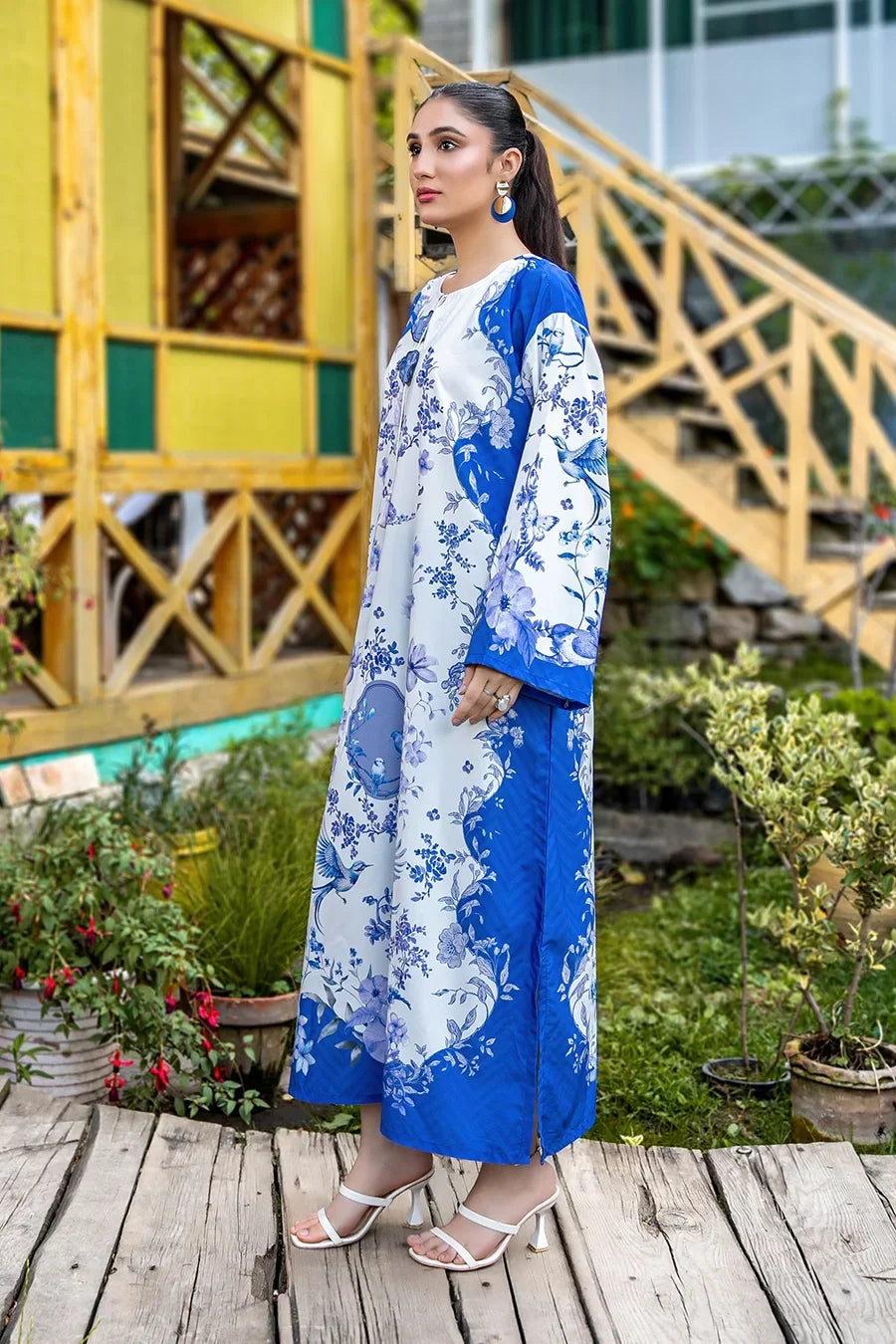 Dhaga Women Pret Printed 1 Piece Soft Crepe MAVIS SS25DSP292 - Summer Collection