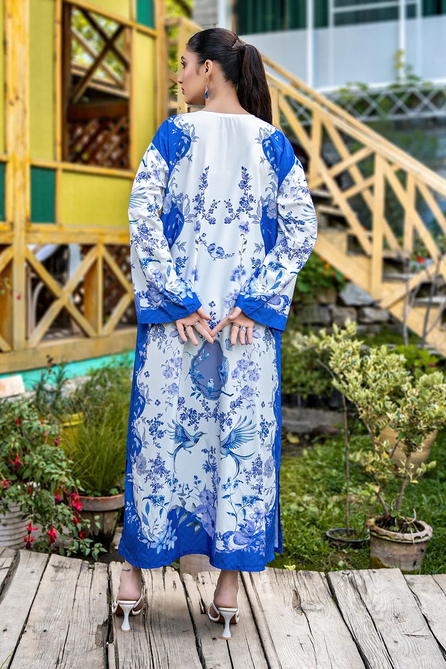 Dhaga Women Pret Printed 1 Piece Soft Crepe MAVIS SS25DSP292 - Summer Collection