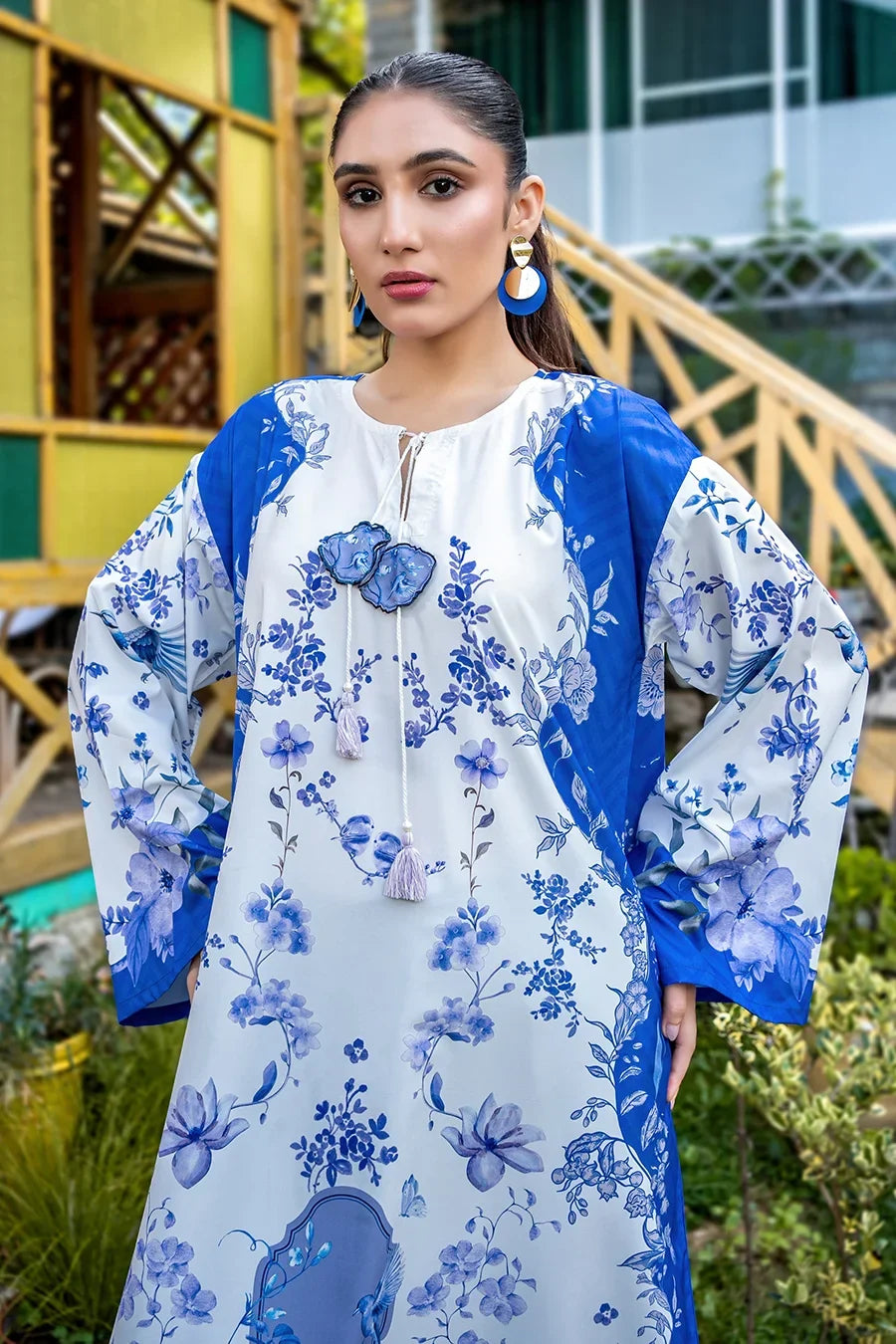 Dhaga Women Pret Printed 1 Piece Soft Crepe MAVIS SS25DSP292 - Summer Collection