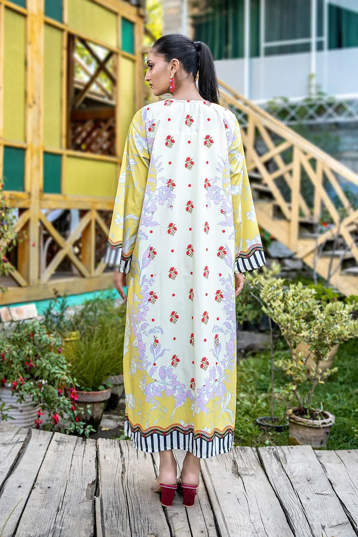 Dhaga Women Pret Printed 1 Piece Soft Crepe COLETTE SS25DSP295 - Summer Collection