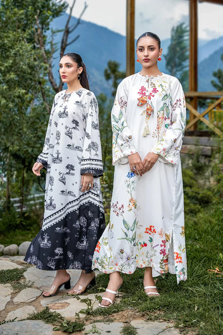 Dhaga Women Pret Printed 1 Piece Soft Crepe LOIS SS25DSP291 - Summer Collection