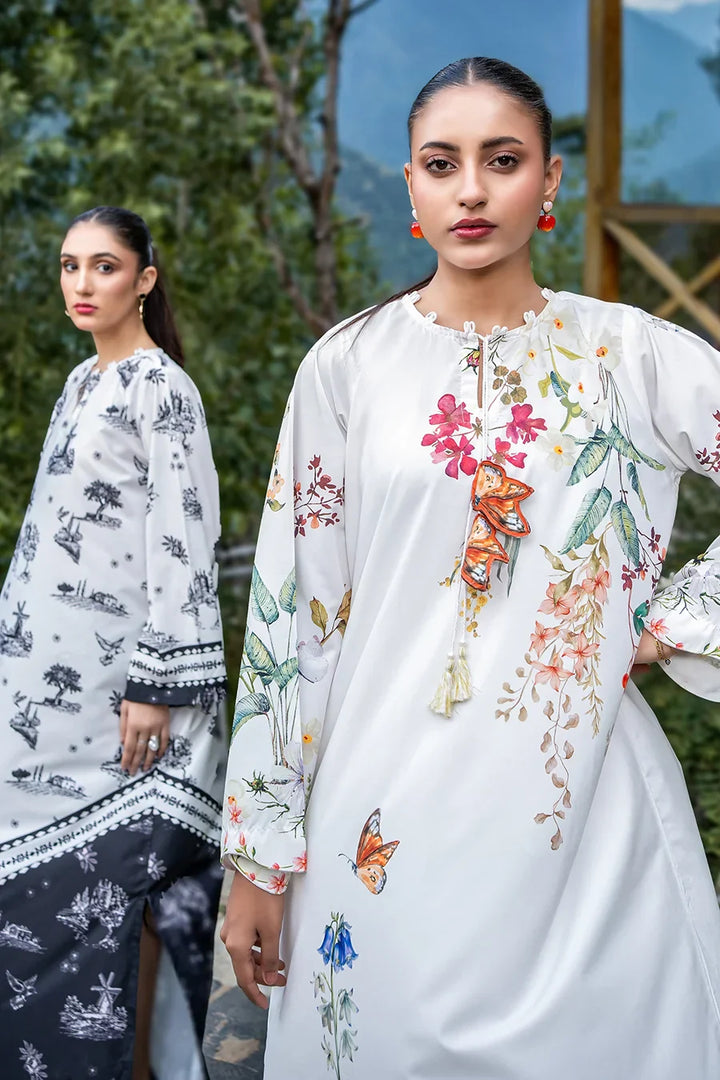 Dhaga Women Pret Printed 1 Piece Soft Crepe LOIS SS25DSP291 - Summer Collection