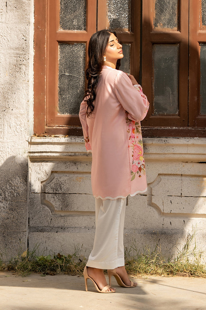 Dhaga Women Pret Printed Herringbone 2 Piece Suit Ophellia SS25DSP329 - Winter Collection