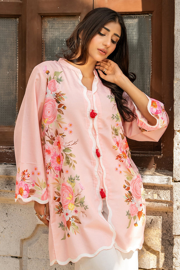 Dhaga Women Pret Printed Herringbone 2 Piece Suit Ophellia SS25DSP329 - Winter Collection