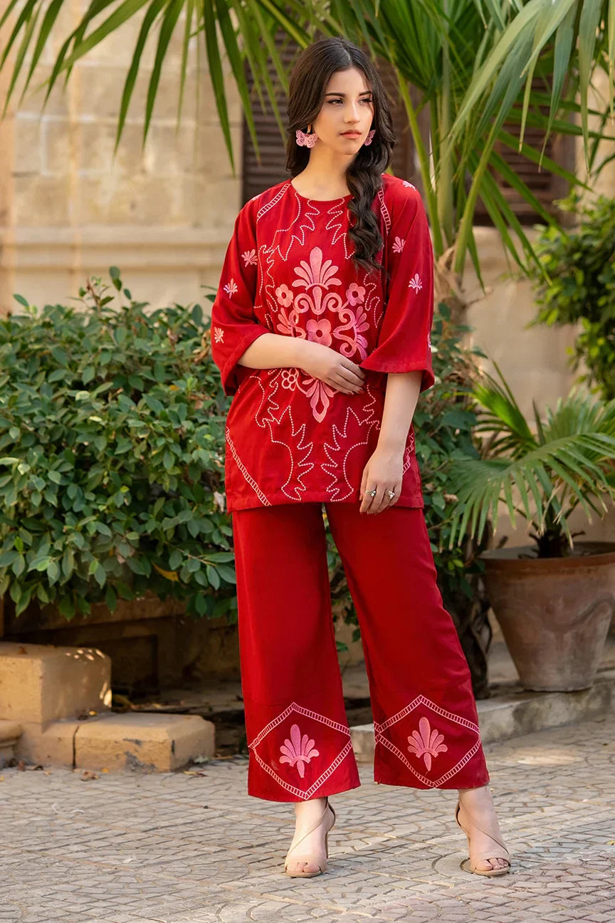 Dhaga Women Pret Embroidered 2 Piece poly cambric DSE SS25DSE151 - Summer Collection