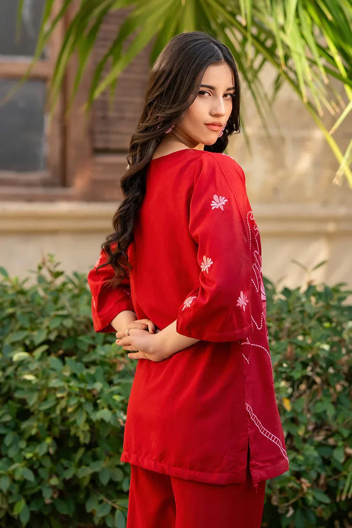 Dhaga Women Pret Embroidered 2 Piece poly cambric DSE SS25DSE151 - Summer Collection