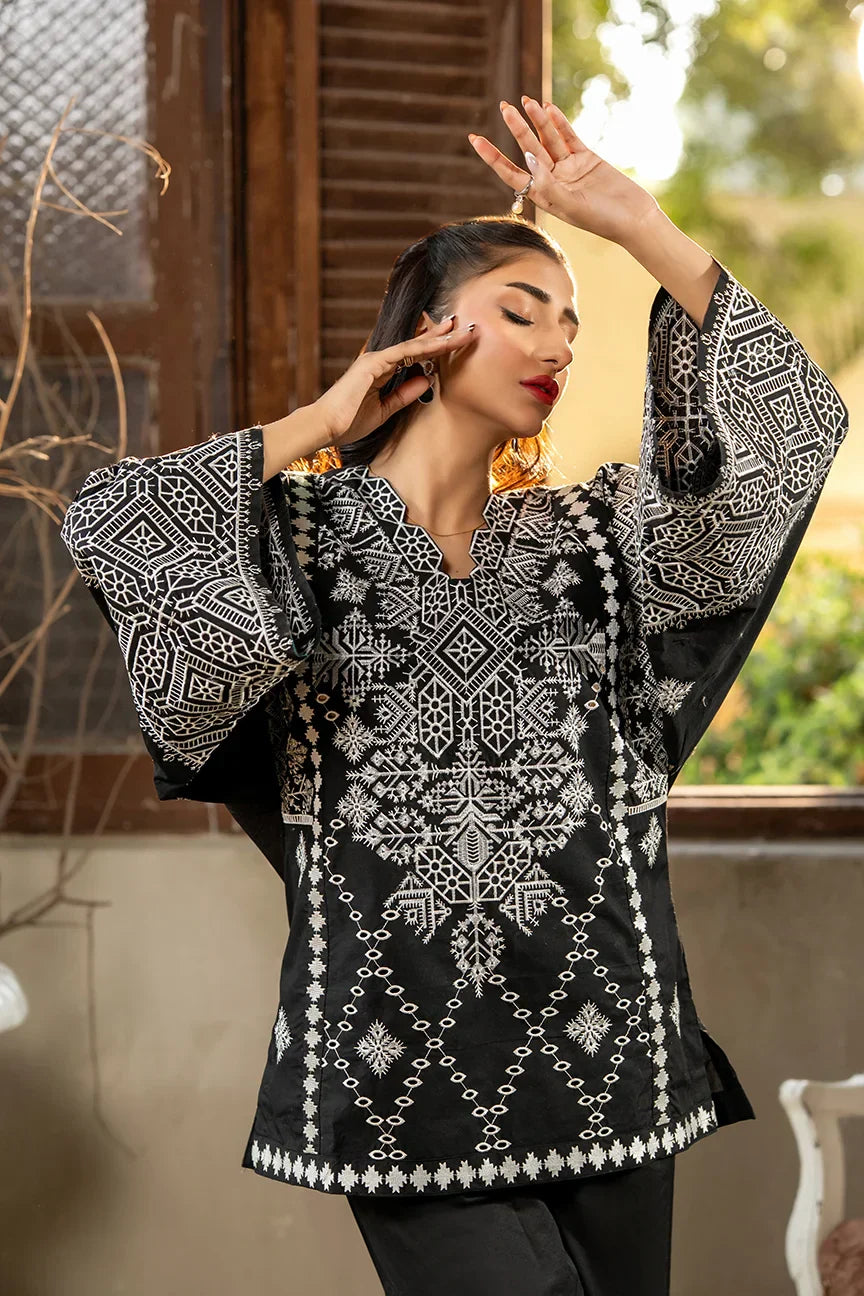 Dhaga Women Pret Embroidered 2 Piece cotton Corditional SS25DSE145 - Summer Collection