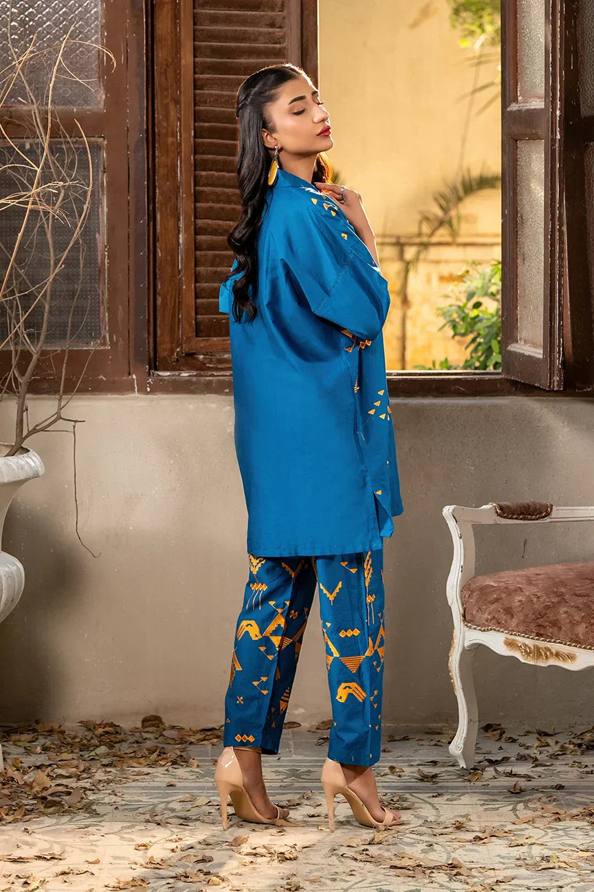 Dhaga Women Pret Embroidered 2 Piece cotton Mid Dream SS25DSE144 - Summer Collection
