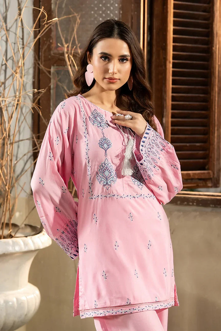 Dhaga Women Pret Embroidered 2 Piece cotton Morning Dew SS25DSE135 - Summer Collection