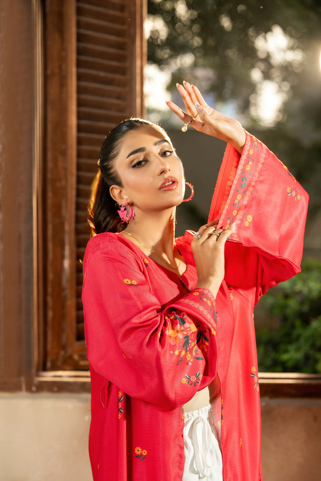 Dhaga Women Pret Printed Herringbone 1 Piece Suit Nyssa SS25SHDP601 - Winter Collection