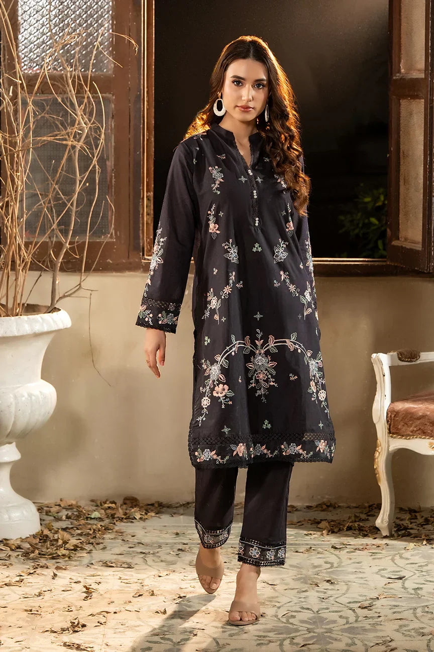 Dhaga Women Pret Embroidered 2 Piece cotton Elle SS25DSE121 - Summer Collection