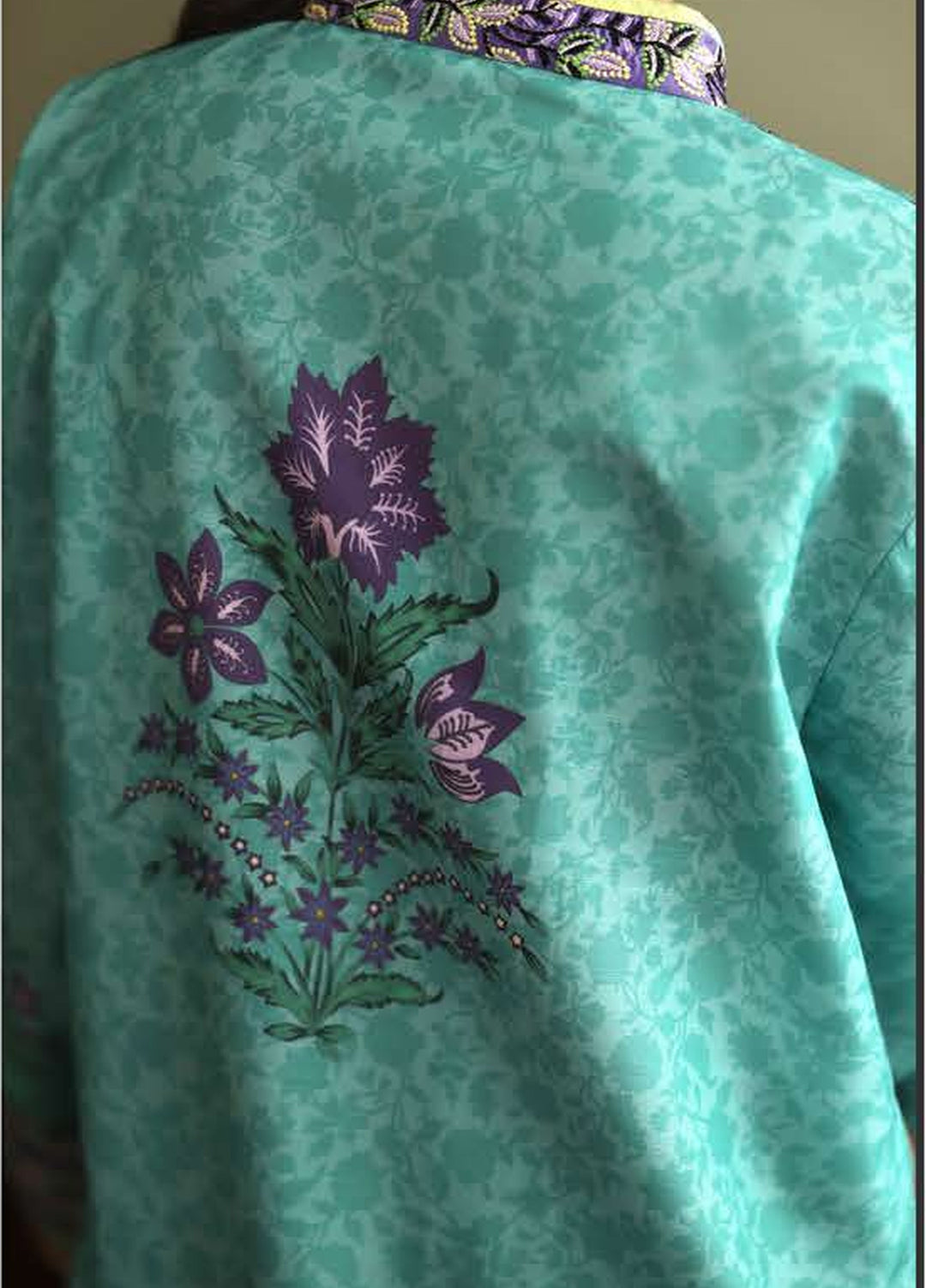 Nirvana by Mushq Unstitched Printed Raw Silk 3 Piece Suit MU26UNR Main Character HUNPS260101 - Festive Collection