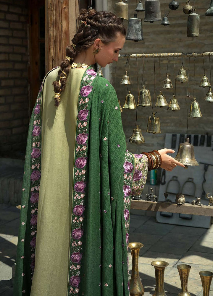 Beneath Bukhara by Mushq Unstitched Embroidered Crepe 3 Piece Suit MU26UBBW Desert Minaret HUNWI260107 - Winter Collection