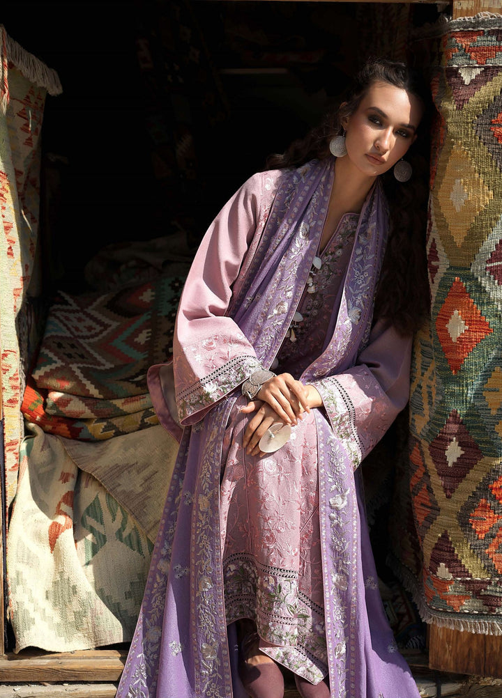 Beneath Bukhara by Mushq Unstitched Embroidered Karandi 3 Piece Suit MU26UBBW Ark Reverie HUNWI260108 - Winter Collection