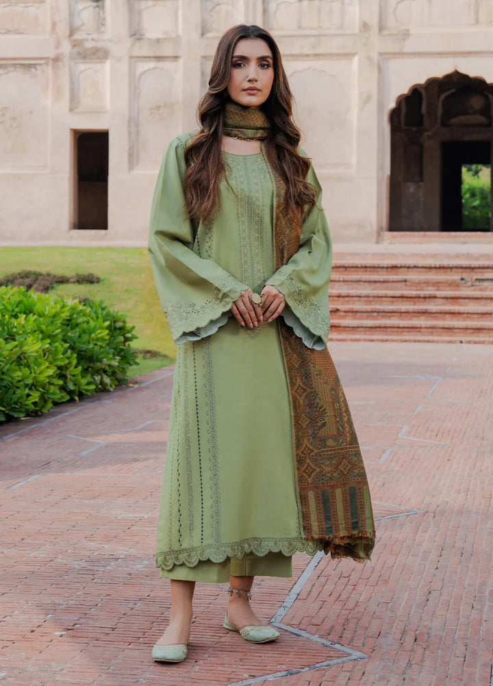 Nooraniyat by Izel Embroidered wool Suits Unstitched 3 Piece IZ25NW Haseen - Winter Collection