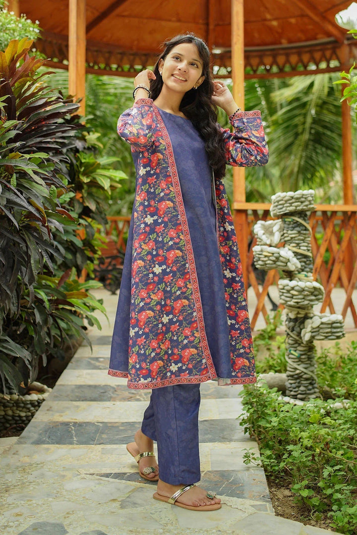 Ochre RTW Printed Girls 2 Piece Herringbone Herringbone COR-120 - Summer Collection