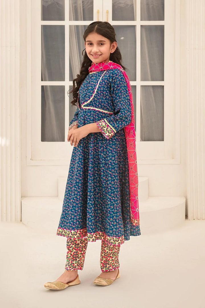 Ochre RTW Printed Girls 3 Piece Herringbone  COR-125 - Summer Collection