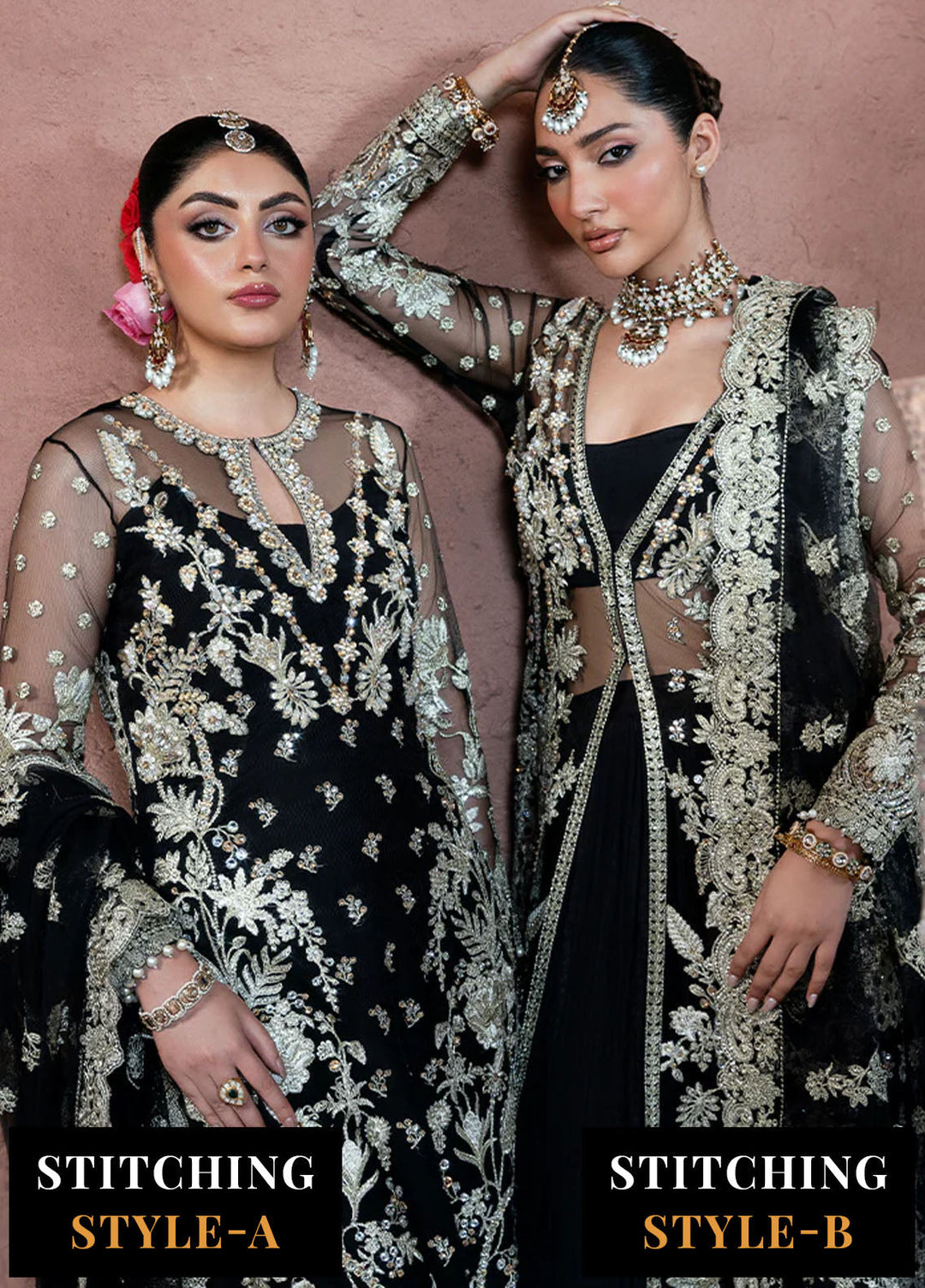 Noor e Naaz by Imrozia  Embroidered Net 3 Piece Suit IB-52 Nazrana