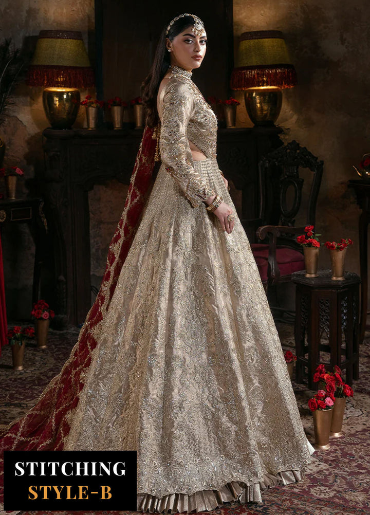 Noor e Naaz by Imrozia  Embroidered Masoori 3 Piece Suit IB-53 Shahkar