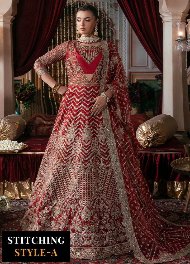 Noor e Naaz by Imrozia  Embroidered Net 3 Piece Suit IB-54 Zeenat