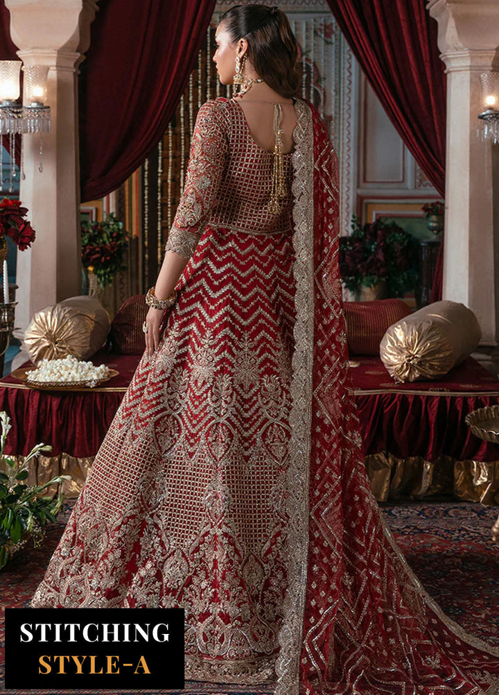 Noor e Naaz by Imrozia  Embroidered Net 3 Piece Suit IB-54 Zeenat