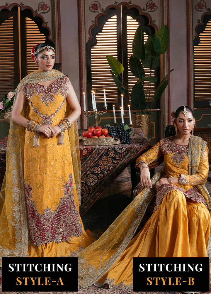 Noor e Naaz by Imrozia  Embroidered Net 3 Piece Suit IB-55 Roshni