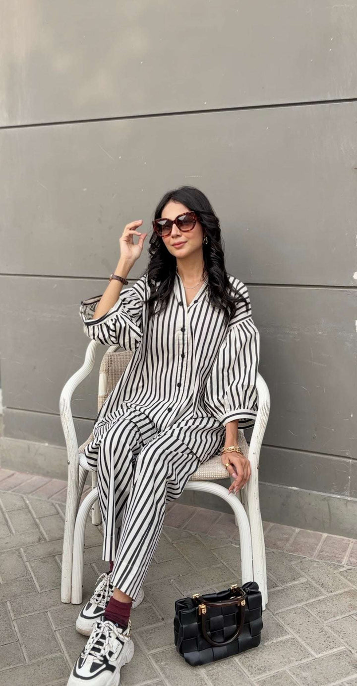 Urban Cut RTW Printed Cotton Co-Ord Sets Suit C-3 - Casual Collection