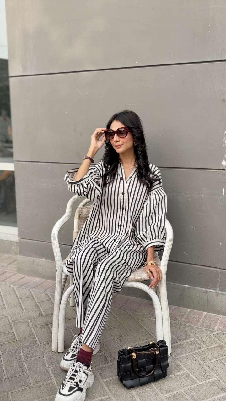 Urban Cut RTW Printed Cotton Co-Ord Sets Suit C-3 - Casual Collection